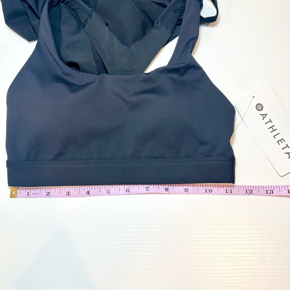 Athleta 2-in-1 Ultimate Support Bra Tank Top, Black, XS - Picture 11 of 14